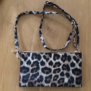 Leopard Print Crossbody Bag